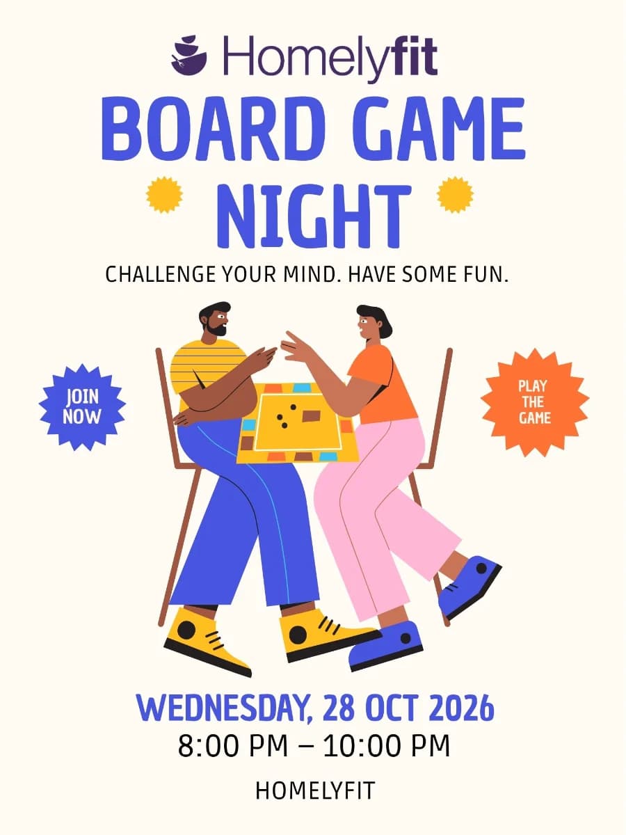 BOARDGAMING NIGHT experience poster
