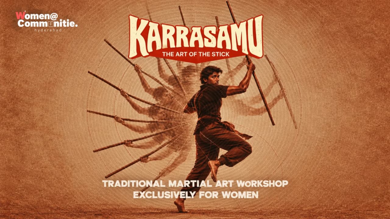 Karrasamu (The Art of Stick) experience poster