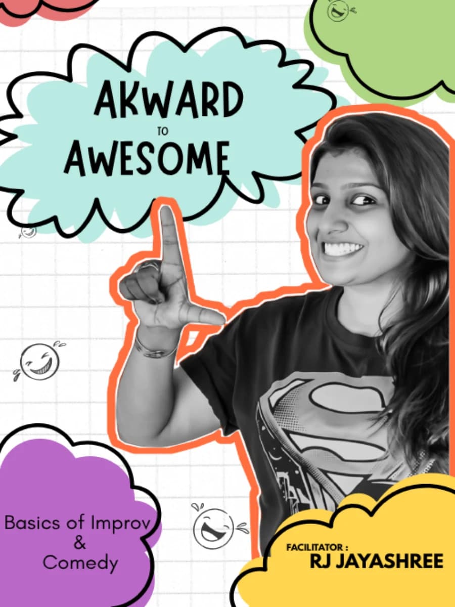 Awkward to Awesome experience poster