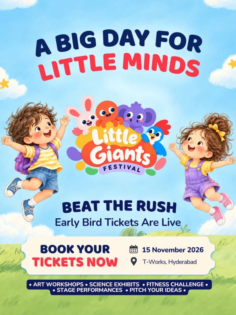 Little Giants Festival experience poster