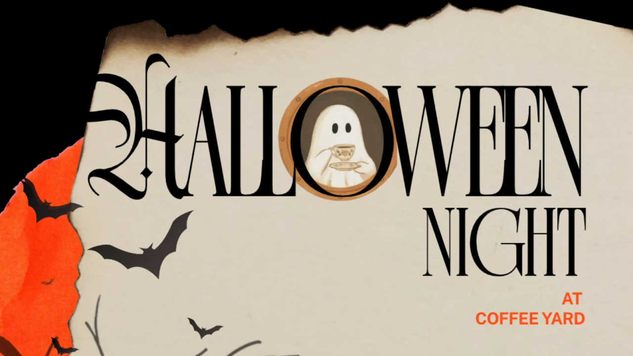 Halloween Game Night experience poster
