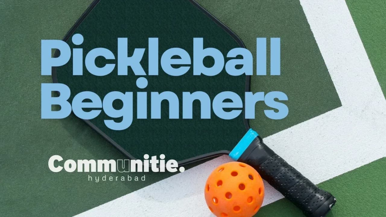 Mixed Pickleball Beginners experience poster