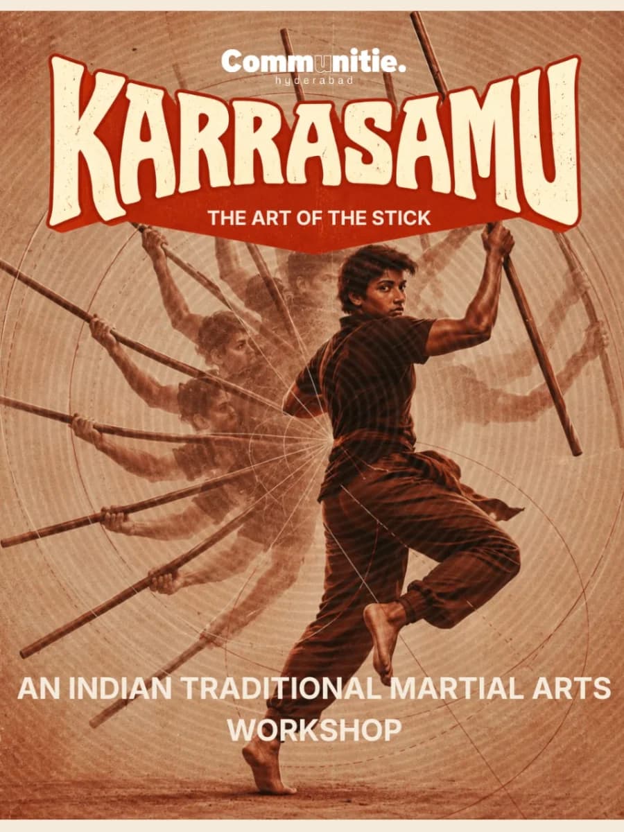 Karrasamu (The Art of Stick) experience poster