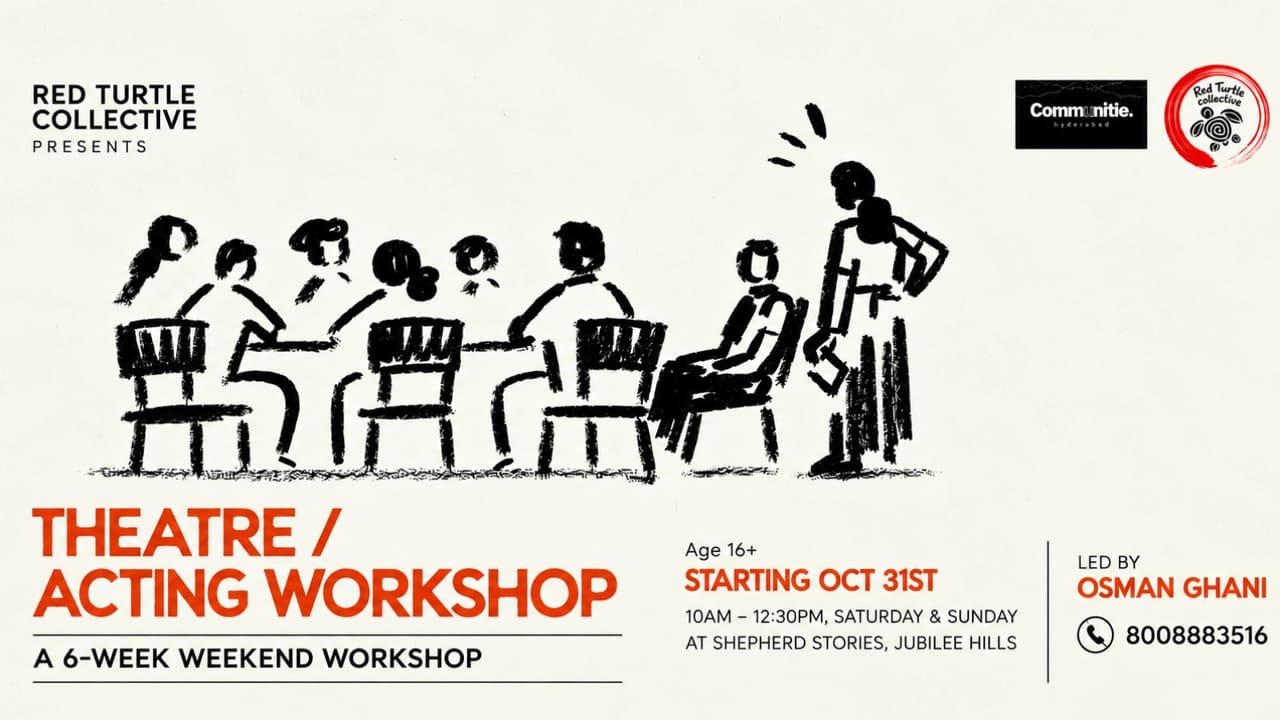 Weekend Acting/Theatre Workshop experience poster