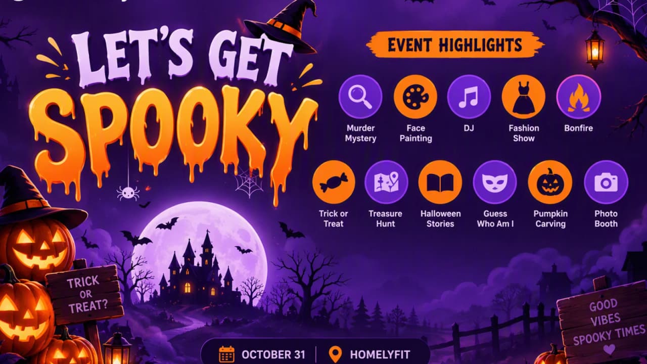 Let's Get Spooky! experience poster
