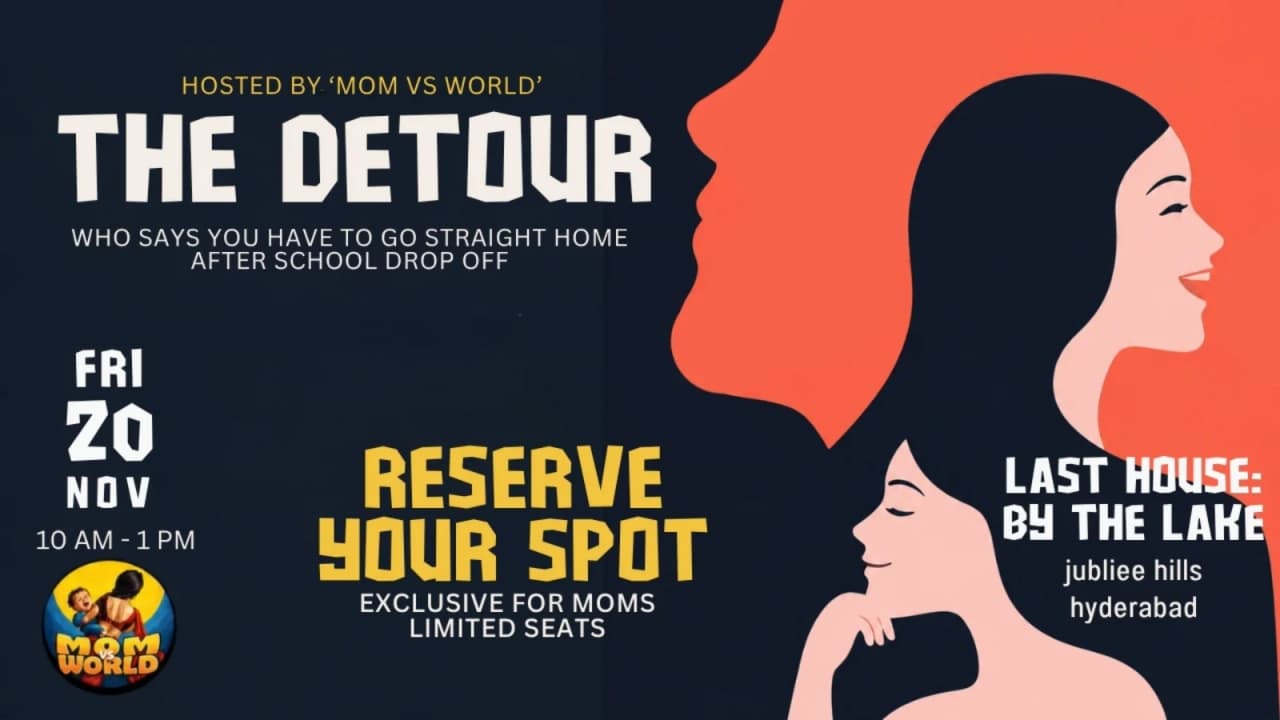 The Detour - by Mom vs World experience poster