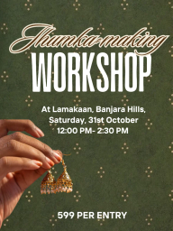 Jhumka-Making workshop poster