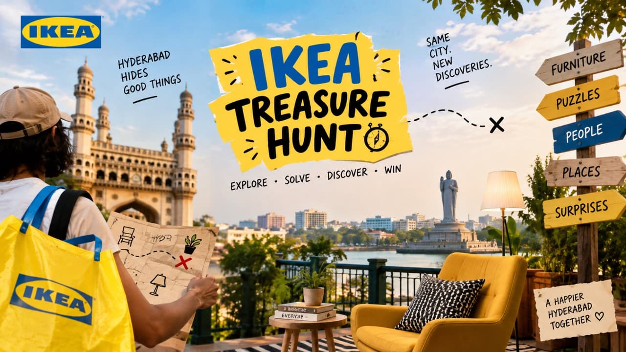 IKEA Treasure Hunt 3.0 experience poster