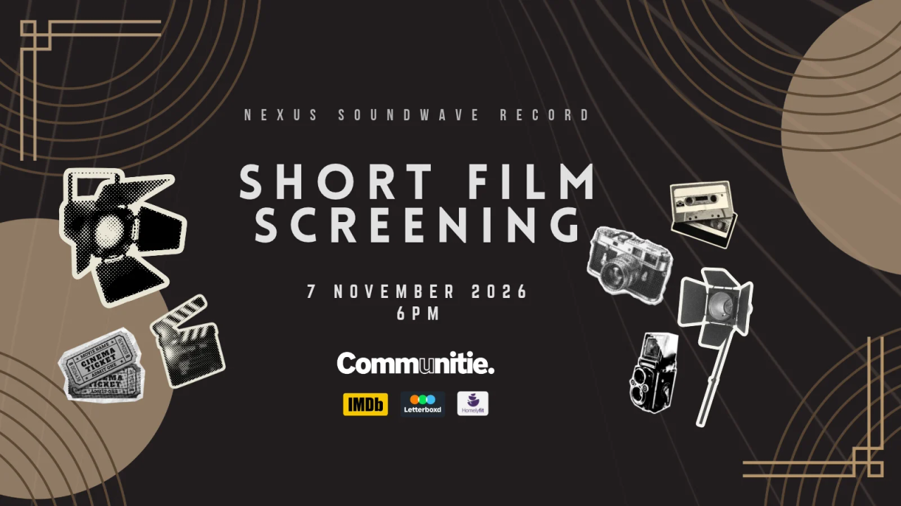 Short Film Screening 1.0 experience poster