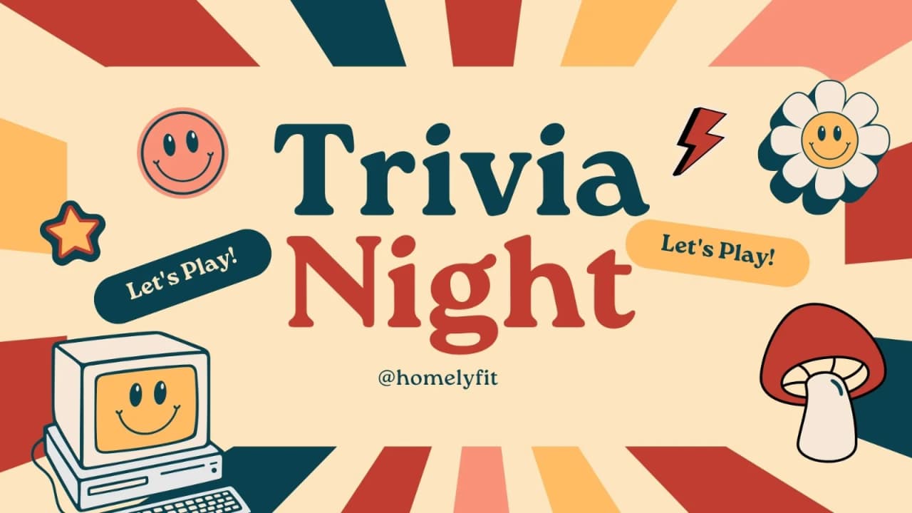 Trivia Night experience poster