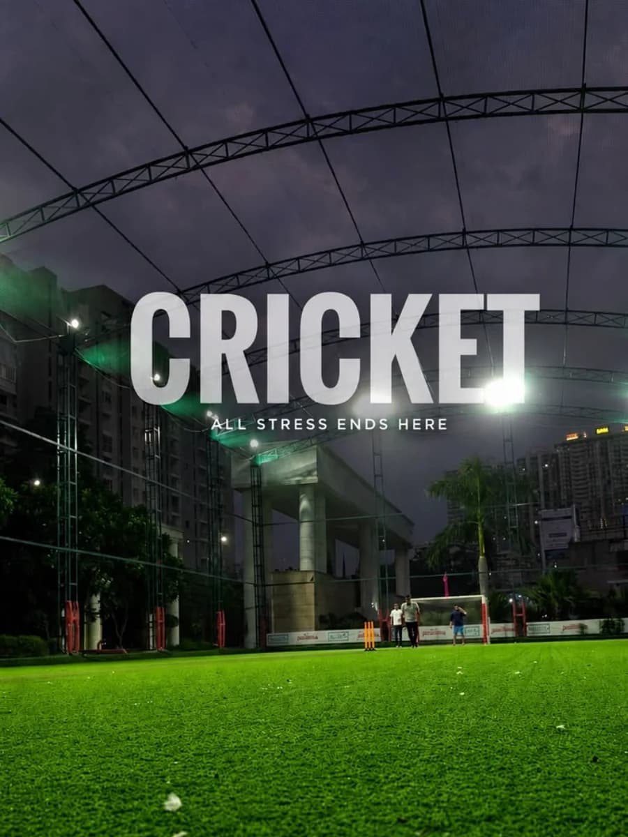 Turf Cricket experience poster