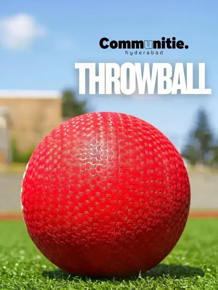 Women's Throwball, 31st october experience poster