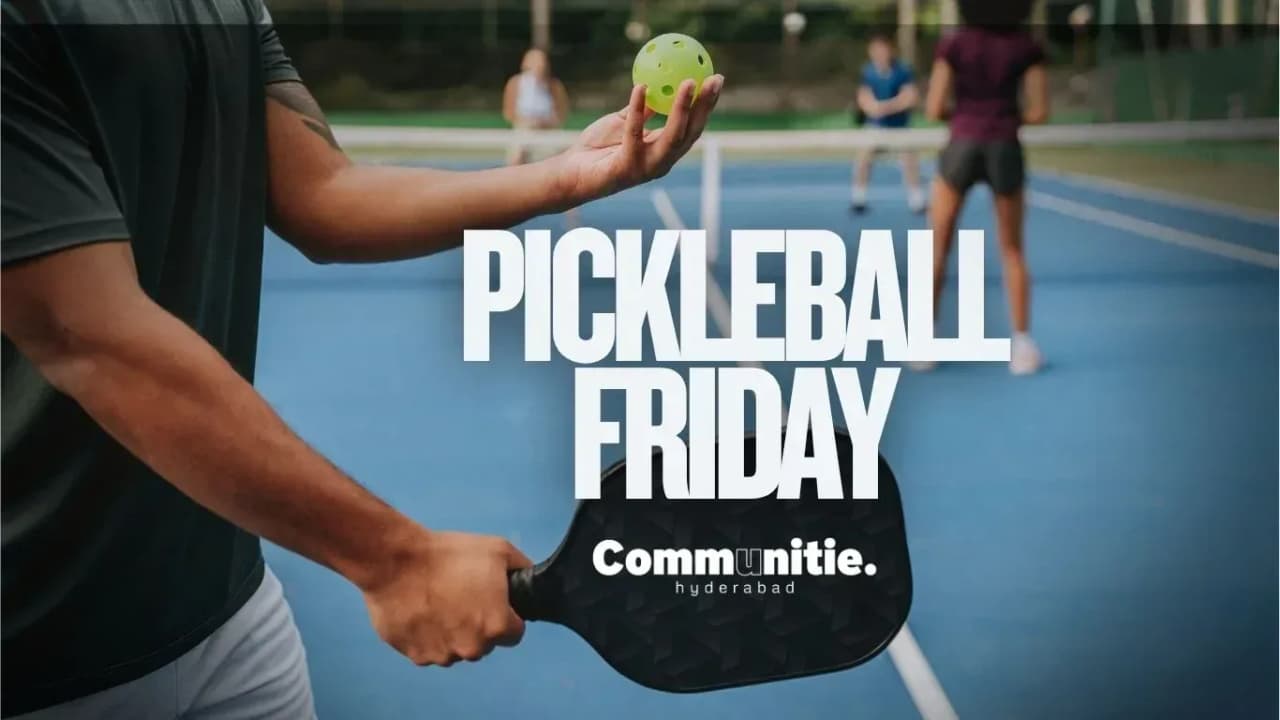Pickleball Friday (1Hr Session) experience poster