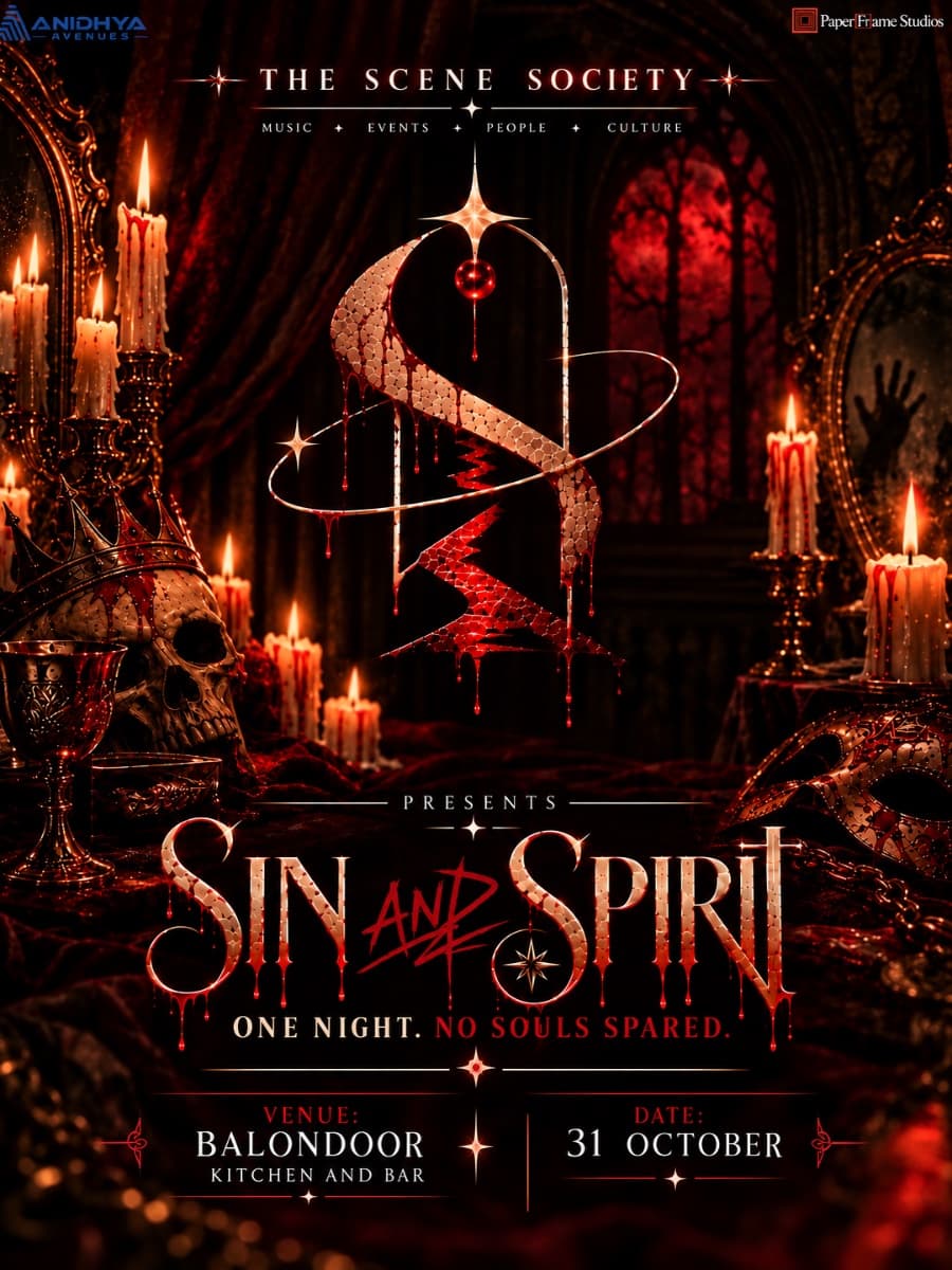 Sin & spirit experience poster
