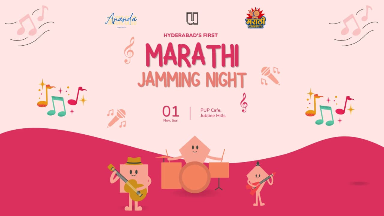 Marathi Jamming Night experience poster