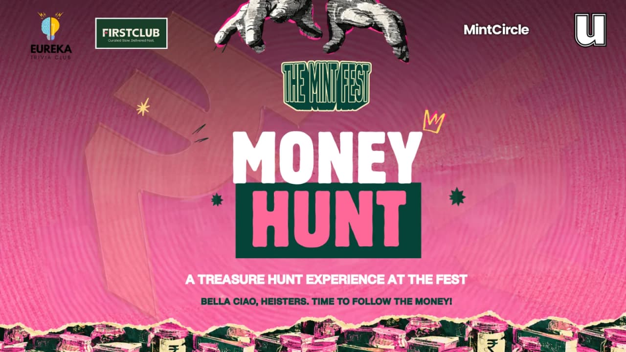 Money Hunt experience poster