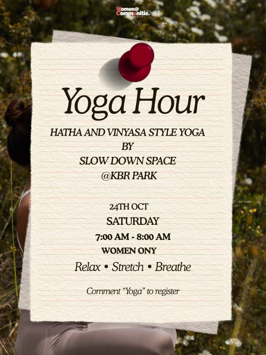 Morning Yoga experience poster