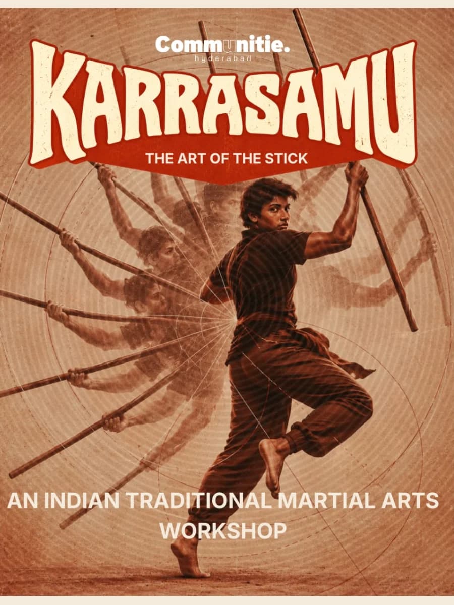 Karrasamu (The Art of Stick) experience poster