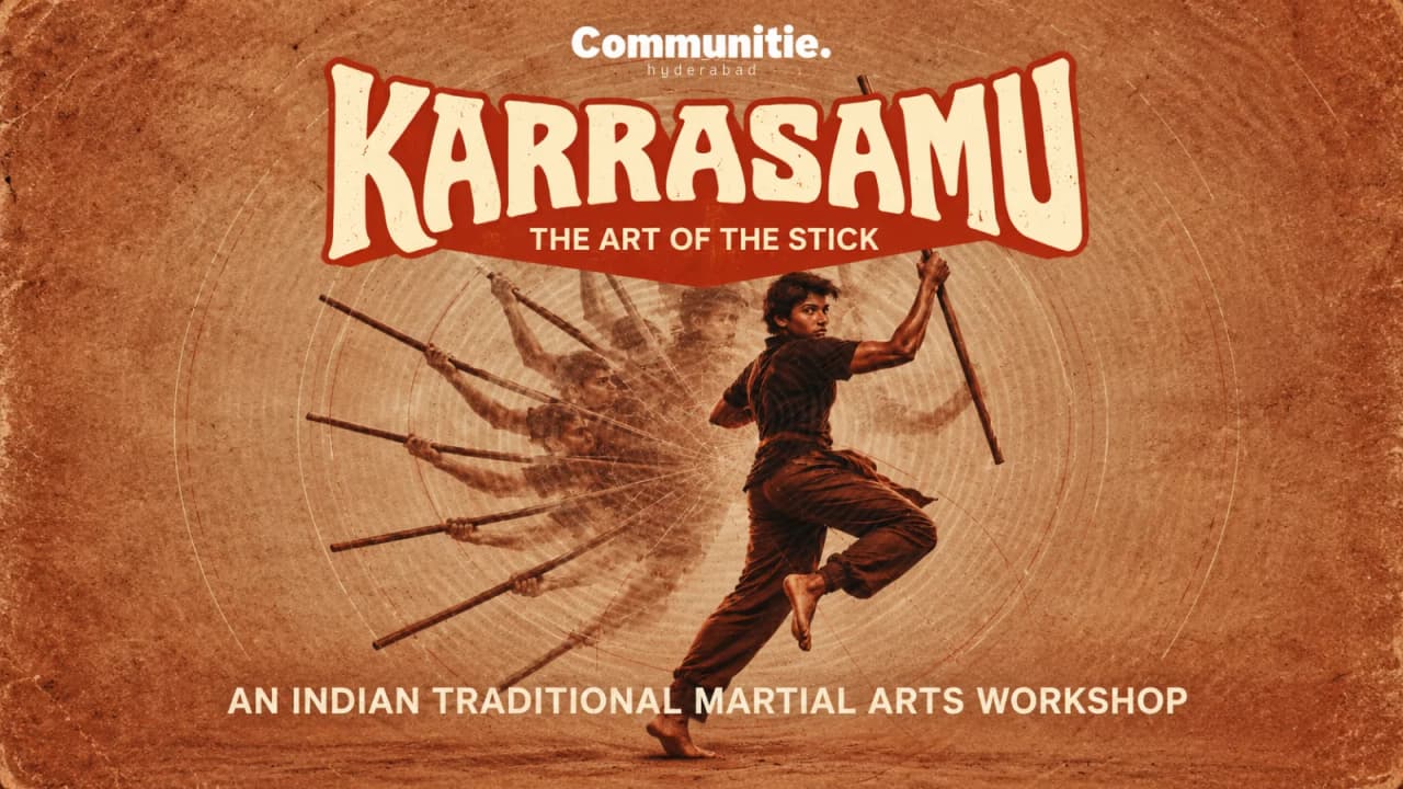 Karrasamu (The Art of Stick) experience poster
