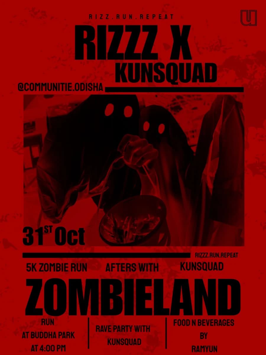 ZOMBIELAND experience poster