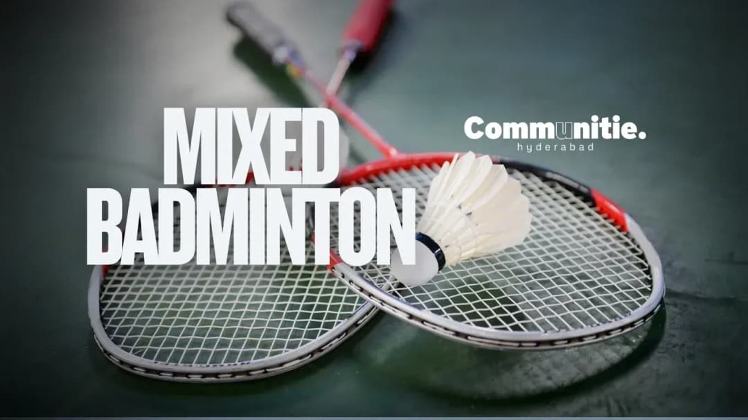 Mixed Badminton for Beginners experience poster