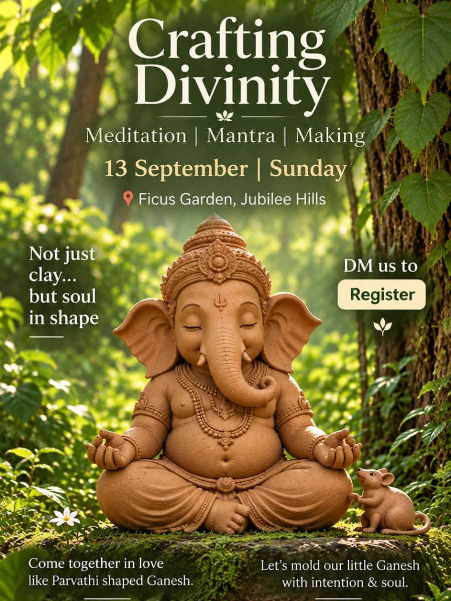 Crafting Divinity By VYANA experience poster