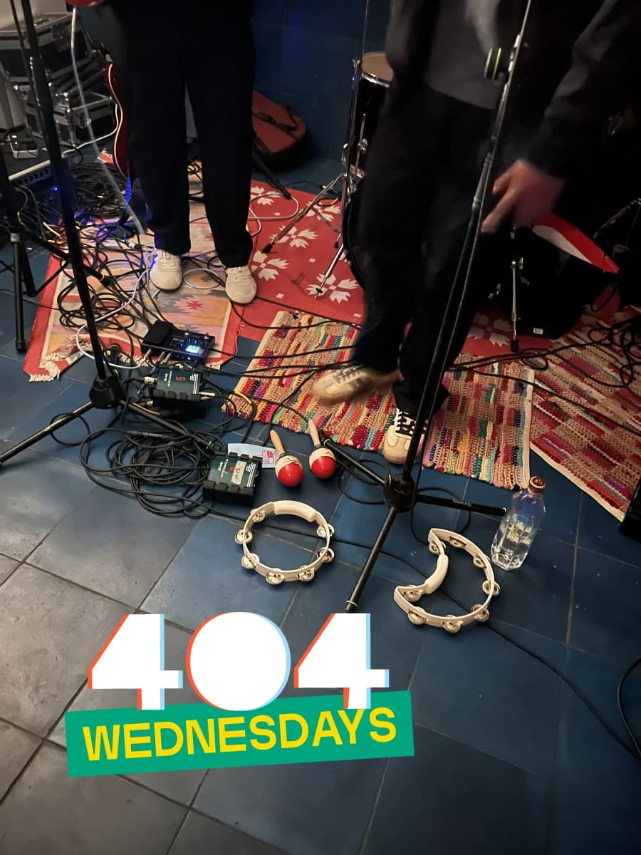 Wednesday 404 experience poster